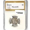 1914-S Buffalo Nickel PGA-AU55