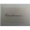 Image 1 : United States Army general William Westmoreland signature cut