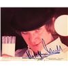 Image 1 : Malcolm McDowell signed A Clockwork Orange photo