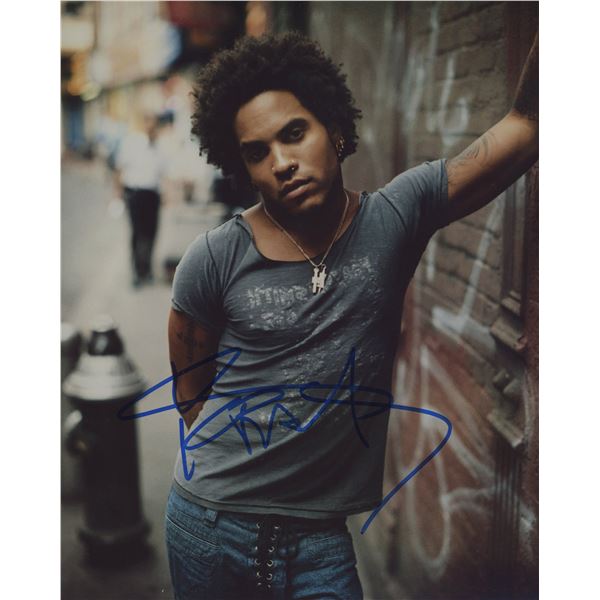 Lenny Kravitz signed photo