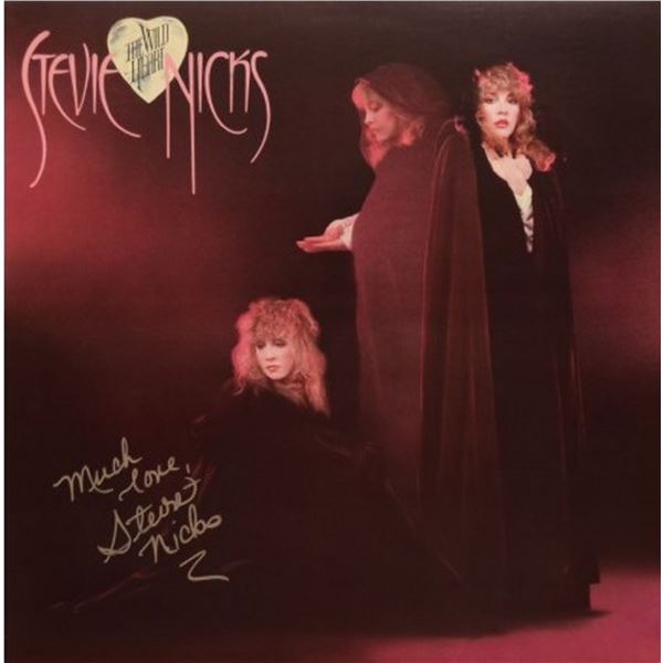 Stevie Nicks signed The Wild Heart album