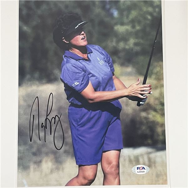 Golfer Nancy Lopez signed photo-PSA