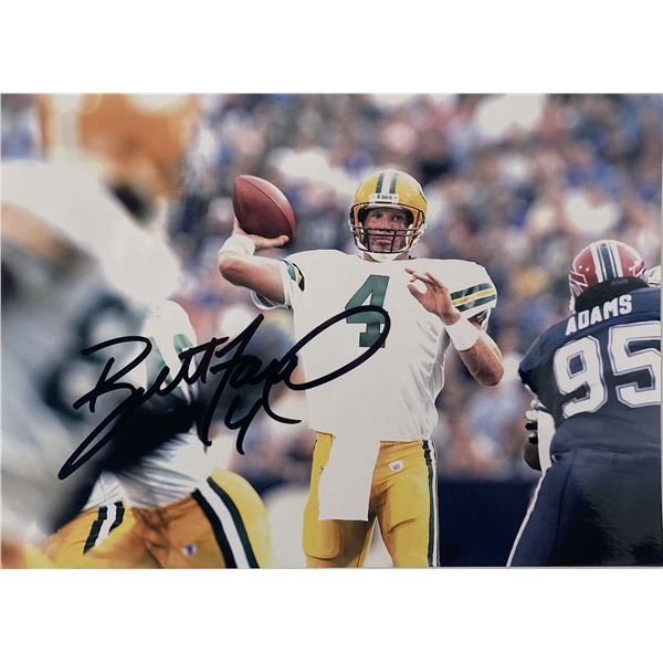 Brett Favre signed photo