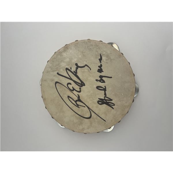 Stand By Me singer Ben E King signed tambourine