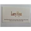 Image 1 : Larry Flynt signed business card