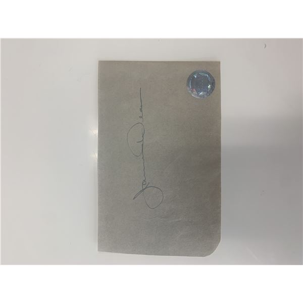 James Dean original signature. GFA authenticated