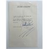 Image 1 : Jackie Collins signed letter