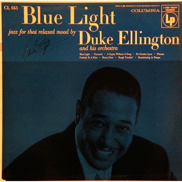 Duke Ellington Blue Light signed album