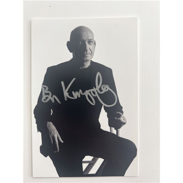 Ben Kingsley signed photo
