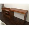 Image 2 : Wooden Shelving Unit - opens to desk