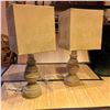 Image 1 : 2 x Contemporary Jute Based Table Lamps
