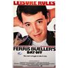 Image 1 : Ferris Bueller's Day off Poster Matthew Broderick Mia Sara Alan Ruck Autographed Signed