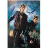Image 1 : Oliver Phelps Autograph Signed Harry Potter Poster