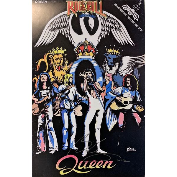 Autograph Signed Brian May Poster