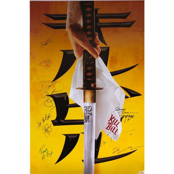 Kill Bill Uma Thurman Signed Poster