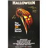 Image 1 : Halloween Poster Jamie Lee Curtis Signed