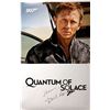 Image 1 : Daniel Craig Autograph Signed James Bond 007 Quantum of Solace Poster