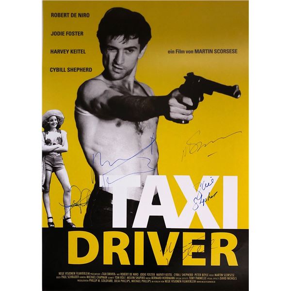Robert De Niro Autograph Signed Taxi Driver Poster