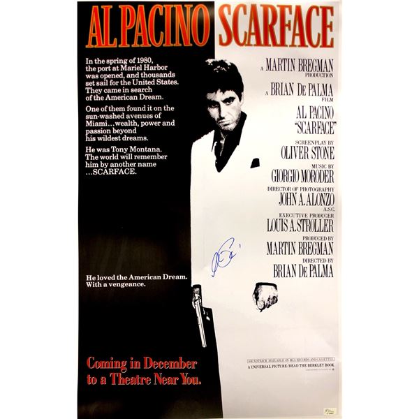 Autograph Signed Scarface Poster