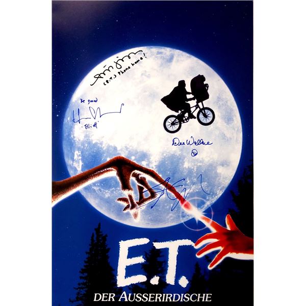 Autograph Signed E.T. Poster