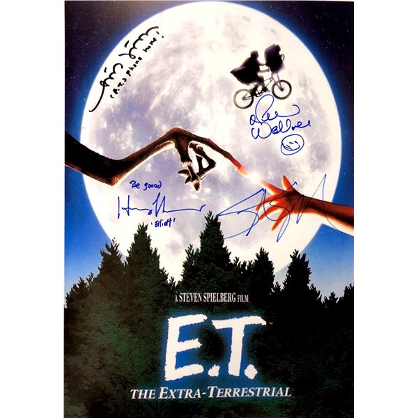Autograph Signed E.T. Poster