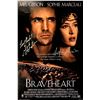 Image 1 : Autograph Signed Braveheart Poster
