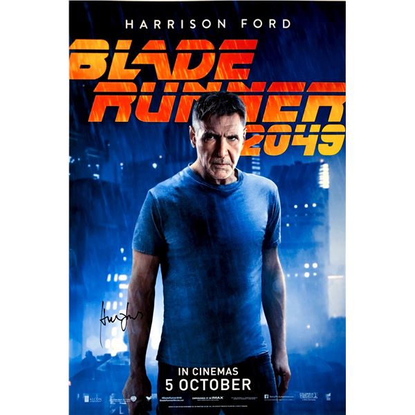 Autograph Signed Blade Runner Poster