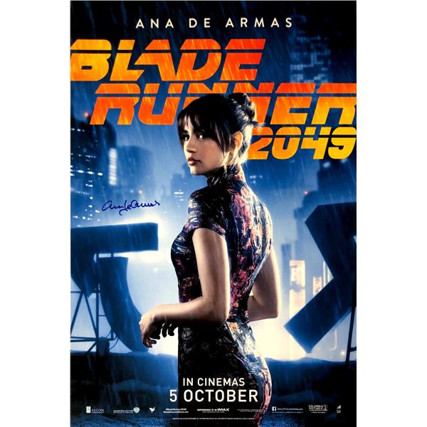 Autograph Signed Blade Runner Poster