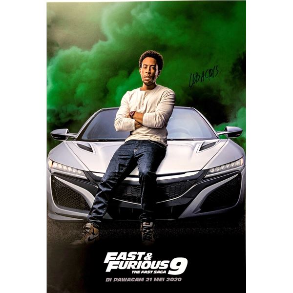 Autograph Signed Fast and Furious 9 Poster