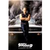 Image 1 : Autograph Signed Fast and Furious 9 Poster
