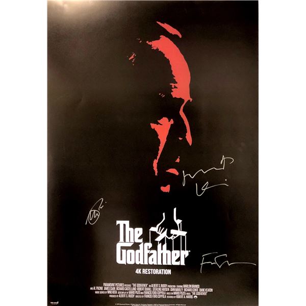 Autograph Signed Godfather Poster