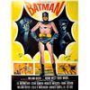 Image 1 : Autograph Signed Batman Adam West Poster