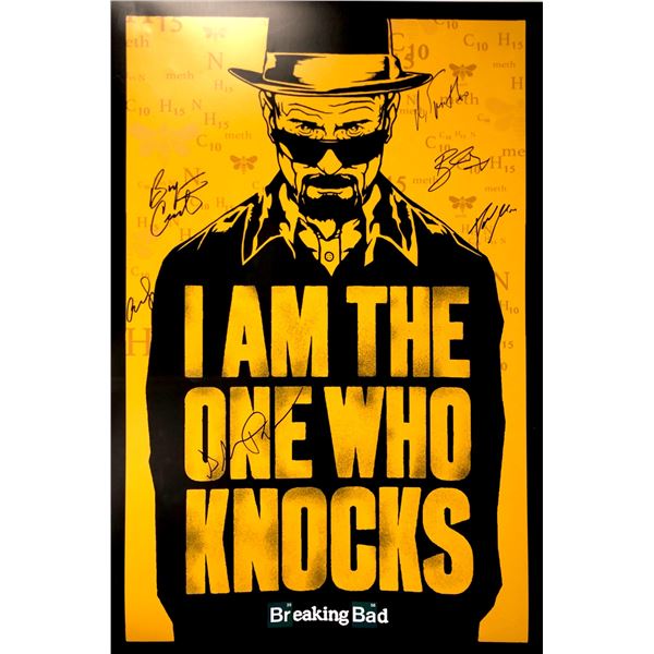 Autograph Signed Breaking Bad Poster