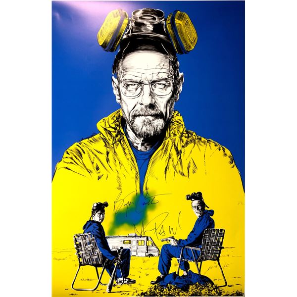 Autograph Signed Breaking Bad Poster