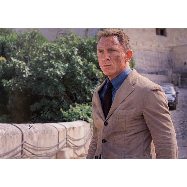 Daniel Craig Autograph Signed James Bond 007 Poster