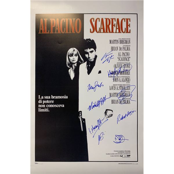 Al Pacino Autograph Signed Scarface Poster