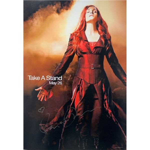Famke Janssen Autograph Signed Xmen Poster