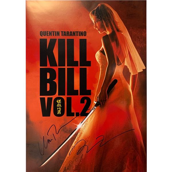 Autograph Signed Kill Bill Poster