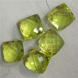 70 CTS LOT OF FANCY CITRINE BEADS 13x13 MM