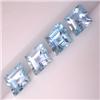 Image 1 : 8.80 CTS LOT OF 4 RHOMBOID SHAPED TOPAZ 11x8 MM