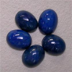 4.50 CTS LOT OF OVAL SODALITE CABOCHON 8x6 MM