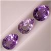 Image 1 : 5 CTS LOT OF PEAR SHAPED AMETHYST 9x7 MM