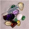Image 1 : 12 CTS LOT OF SEMIPRECIOUS STONES