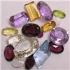 Image 1 : 12 CTS LOT OF SEMIPRECIOUS STONES