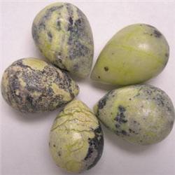 100+ CTS LOT OF 5 AFRICAN TURQUOISE BRIOLETTE