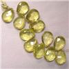 Image 1 : 80 CTS LOT OF CITRINE TEAR DROPS 13x10 MM