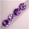 Image 1 : 4.25 CTS LOT OF 4 ROUND AMETHYSTS 7 MM