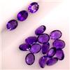 Image 1 : 4.30 CTS LOT OF 16 OVAL AMETHYSTS 5X3 MM