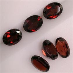 8.80 CTS LOT OF 6 OVAL GARNETS 8X6 MM