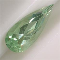 3.08 CTS PEAR GREEN AMETHYST 16x7 MM